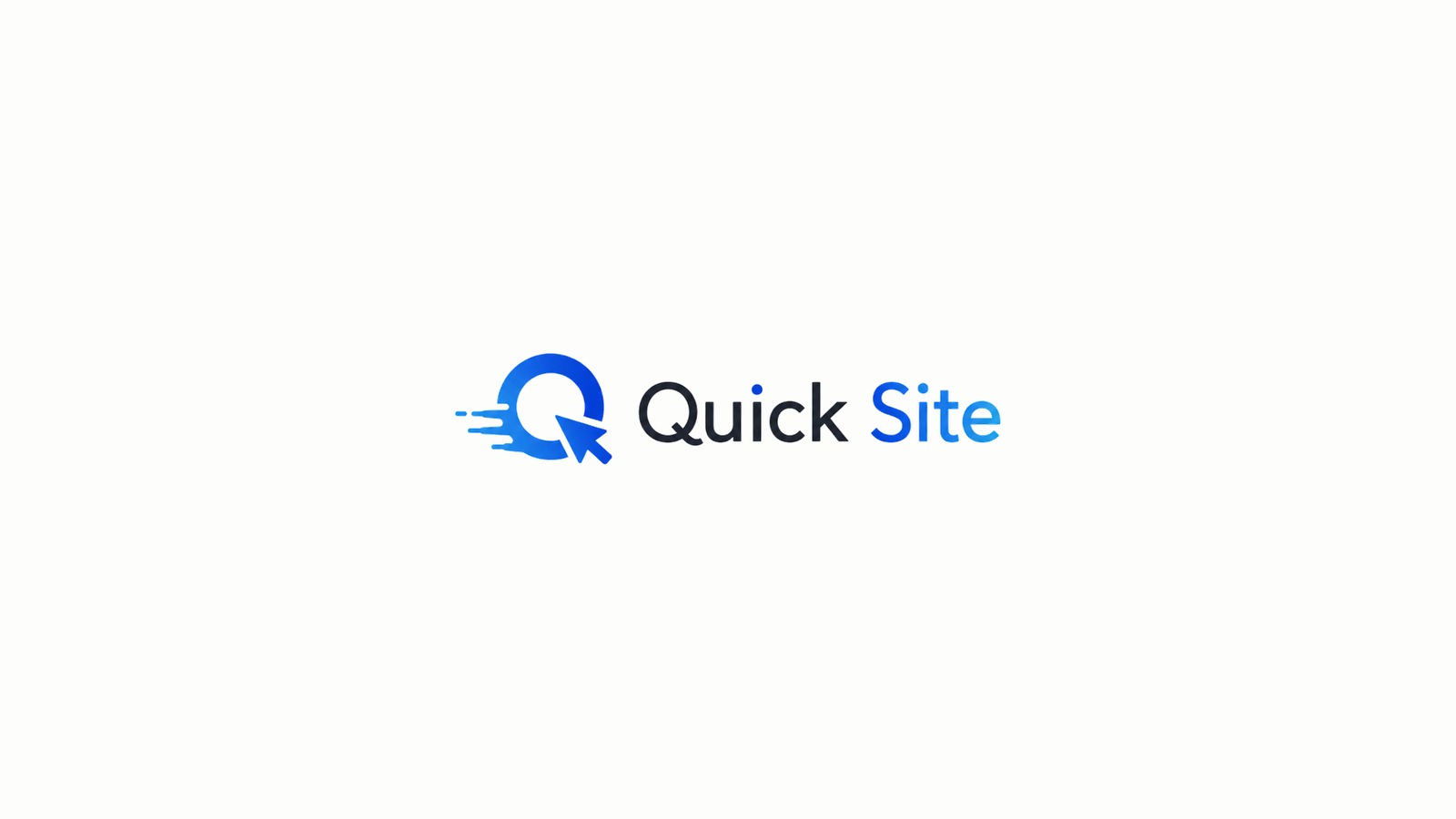 Quick Site ロゴ